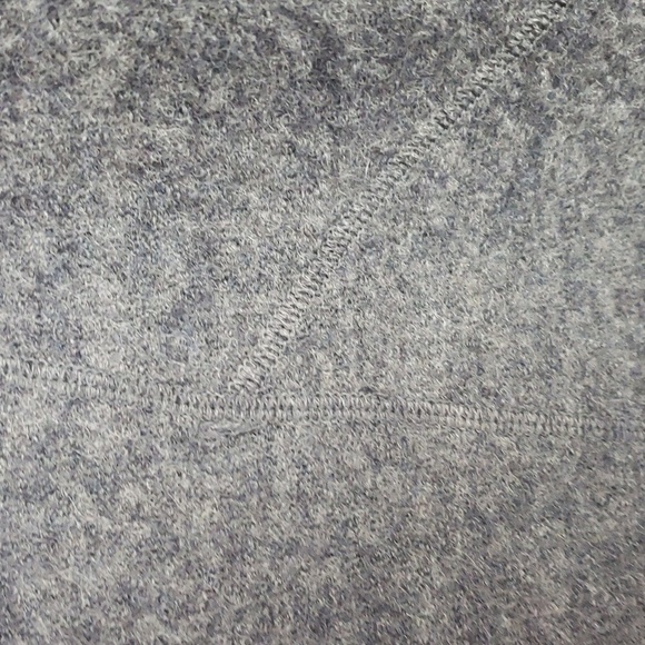 Susan Bristol 100% Wool Zipper Front Sweater Grey Size XL - Picture 8 of 8